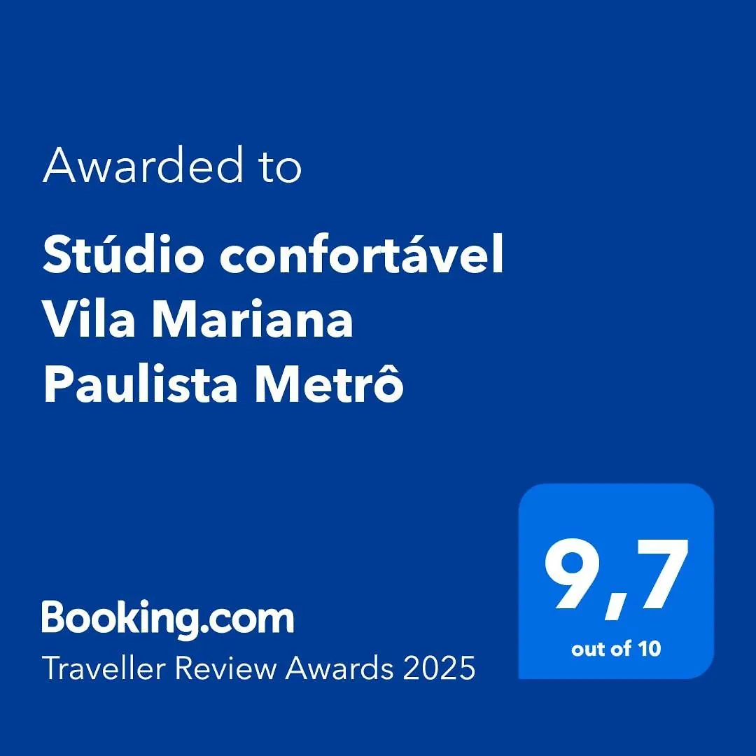 Apartment Studio Confortavel Vila Mariana Paulista Metro Sao Paulo Brazil